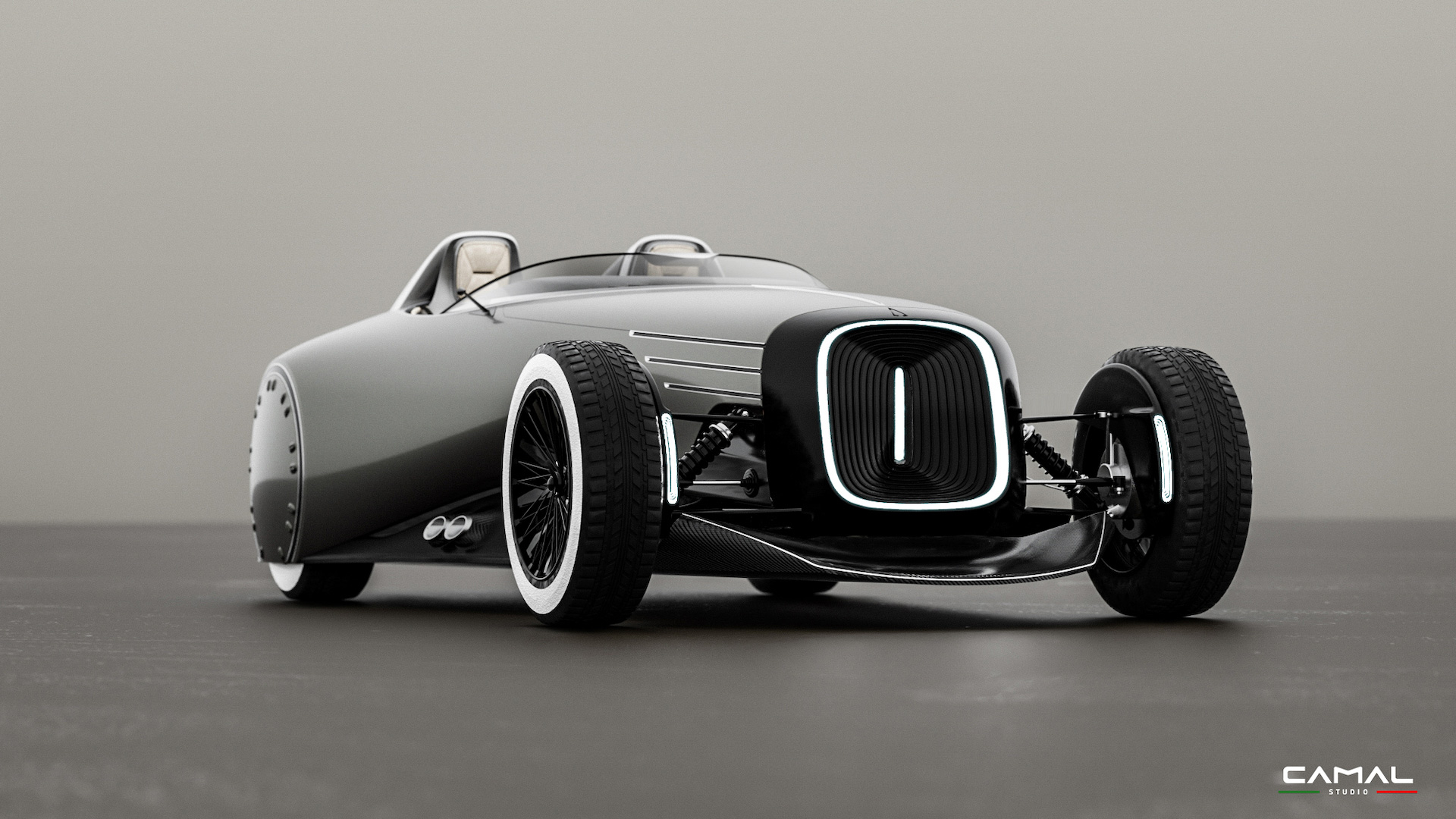 Caterham Seven wird vom Studio Camal in die 1950er Jahre zurückversetzt Caterham Car Club